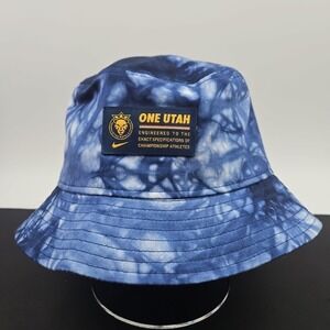 Nike‎ Tie-Dye Bucket Hat Utah Royals One Size Navy Blue NWSL New